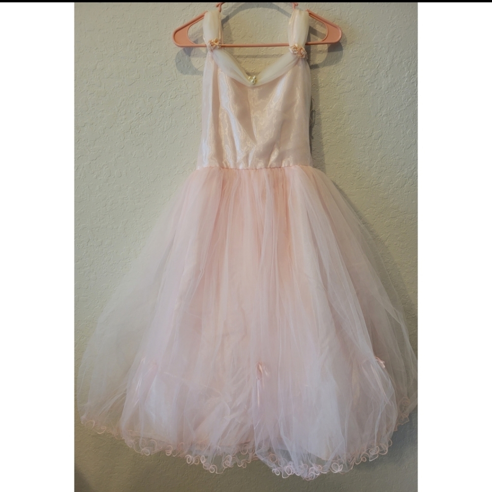 Girls Vintage Pink Custom Special Occasion